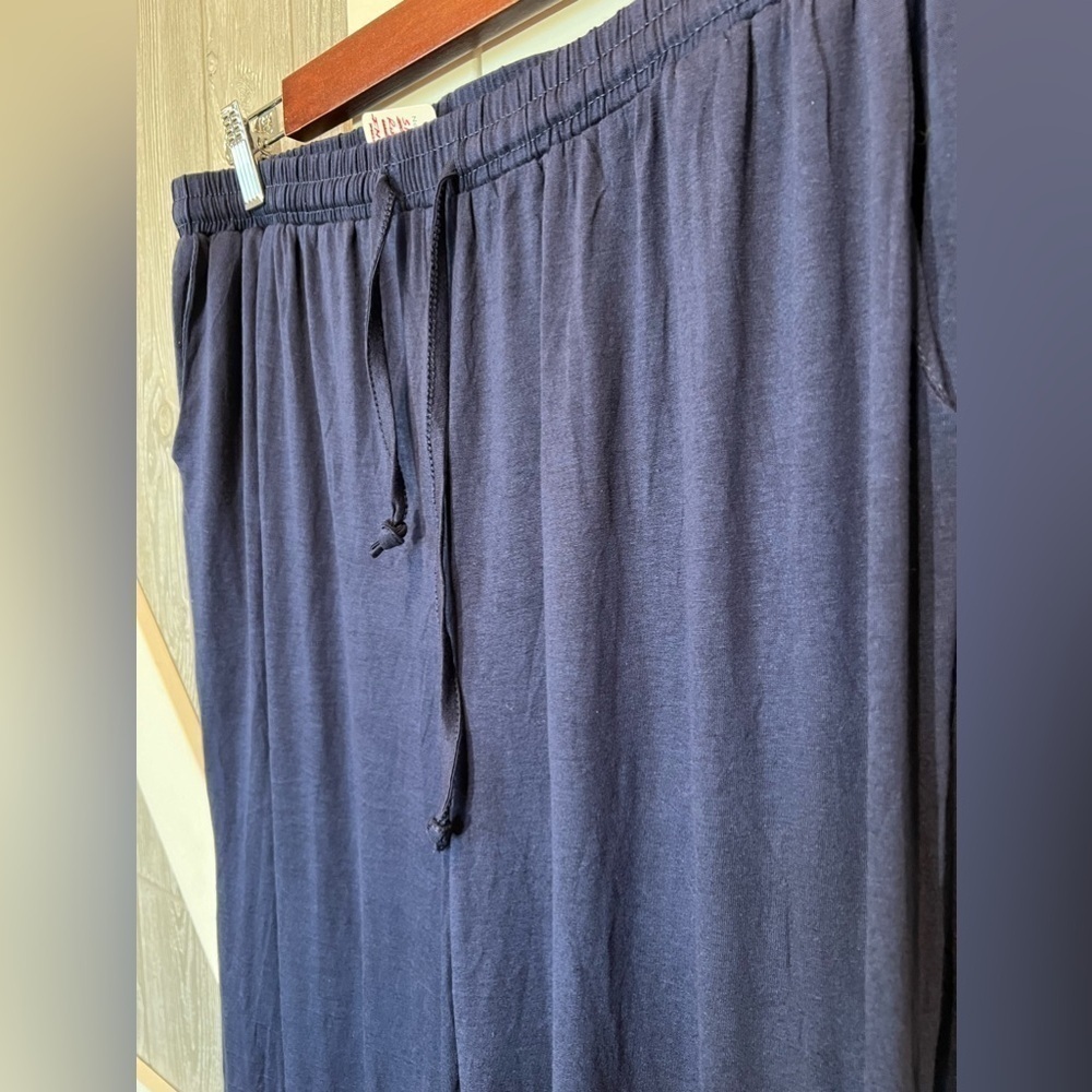 BAG361. Navy Lounge Pants XXL - Picture 3 of 6